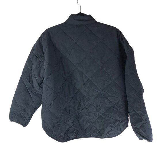 All In Motion Womens Lightweight Black Quilted Jacket Size L - Picture 4 of 7